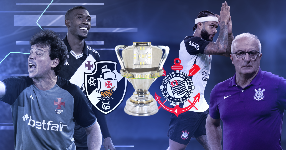 AO VIVO: Acompanhe Vasco x Corinthians na final da Copa do Brasil