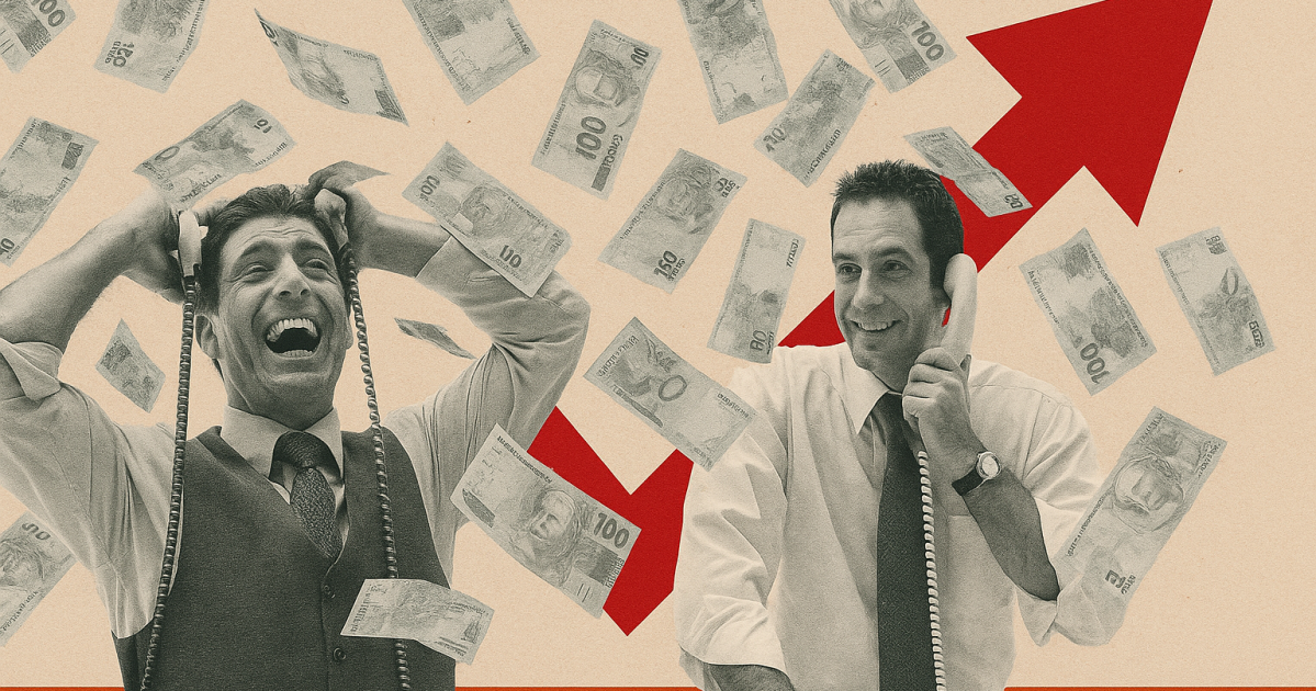 As empresas que mais ganharam e perderam em 2025 (até agora); veja ranking