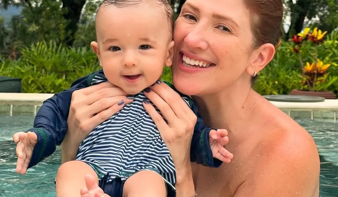 Dani Calabresa se despede do ano com homenagem ao filho: "Melhor presente"