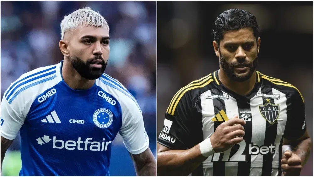 Gabigol surpreende ao falar por que deseja que Hulk permaneça no Galo