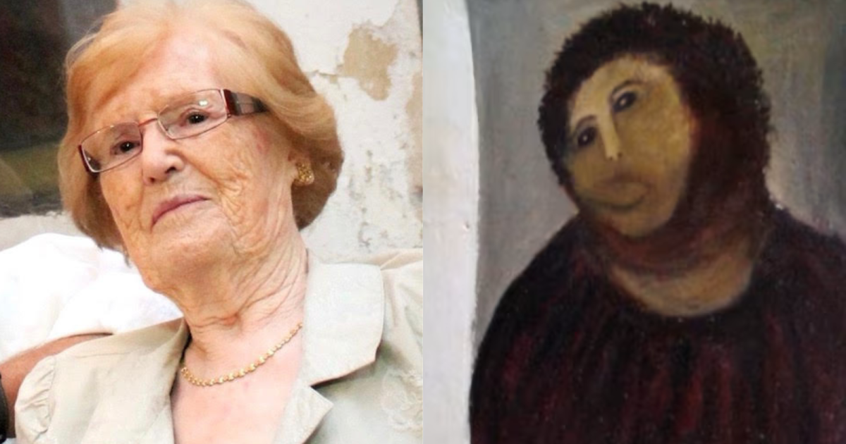 Morre Cecilia Giménez aos 94 anos, conhecida por restauração de "Ecce Homo"