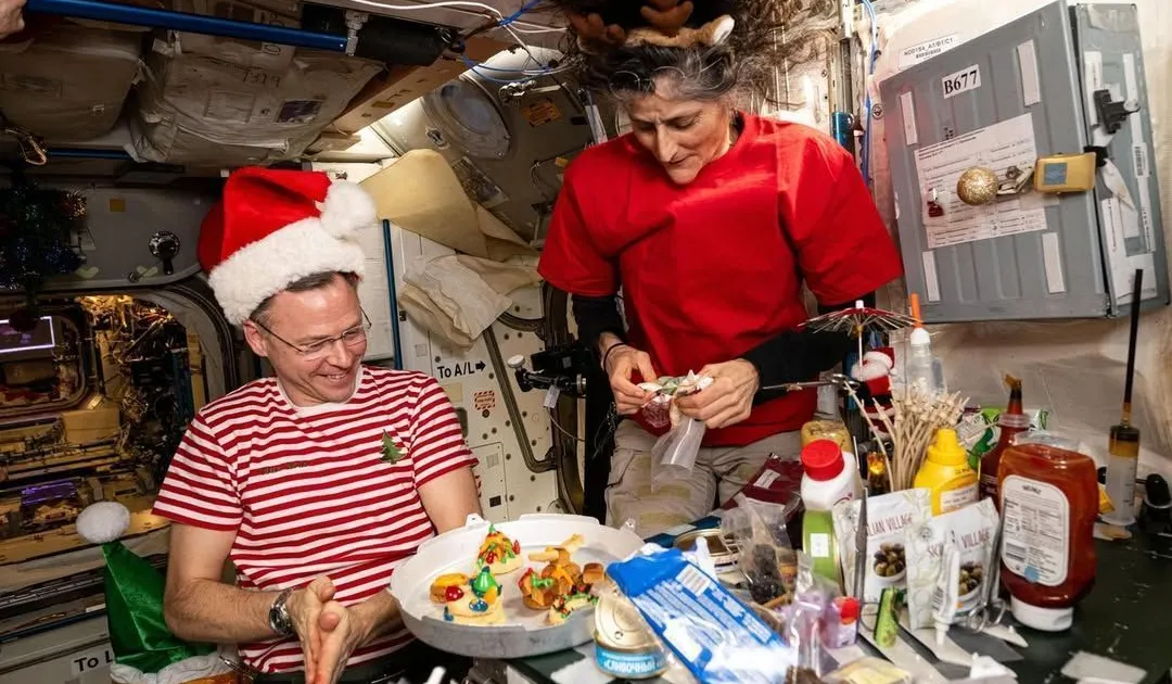 Natal no espaço: Nasa mostra ceias natalinas na ISS; veja fotos