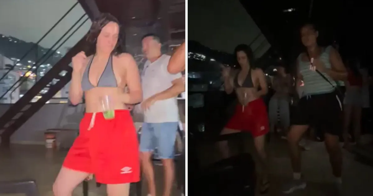 Rosalía se joga em passinho de funk na Rocinha; confira