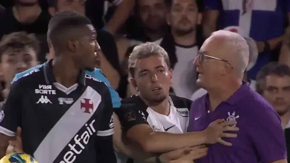 Vasco x Corinthians: dublador revela discussão de Dorival e Rayan