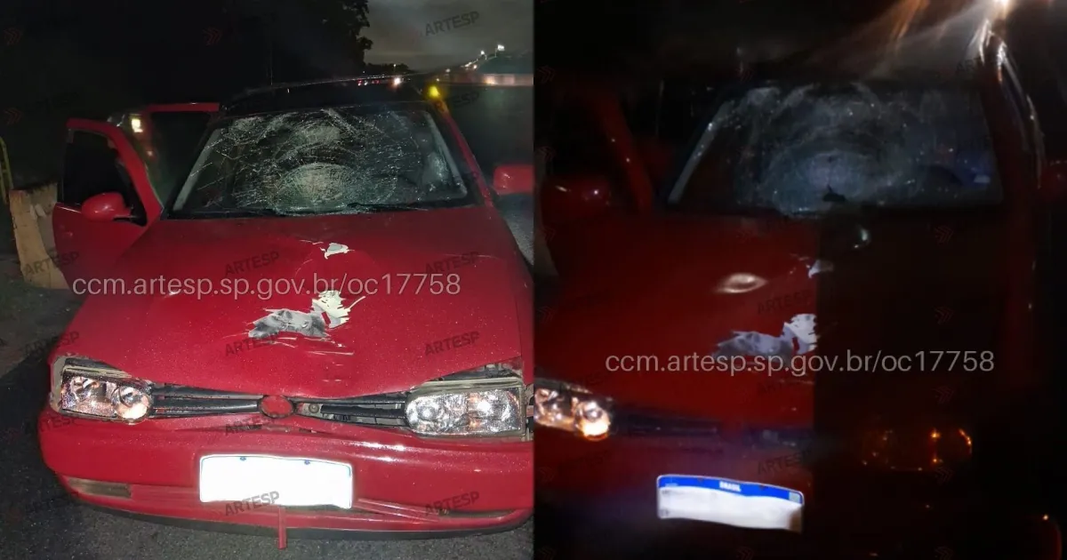 Andarilho é atropelado e morto na Rodovia dos Imigrantes, no ABC Paulista