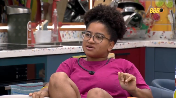 BBB: Milena cogita jogar água em participante e revela resposta da produção