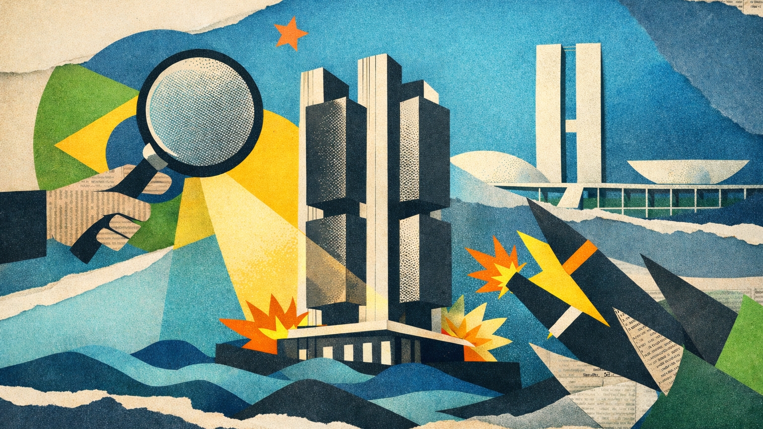 Campanhas digitais e guerra de poderes expõem ofensiva para salvar Banco Master