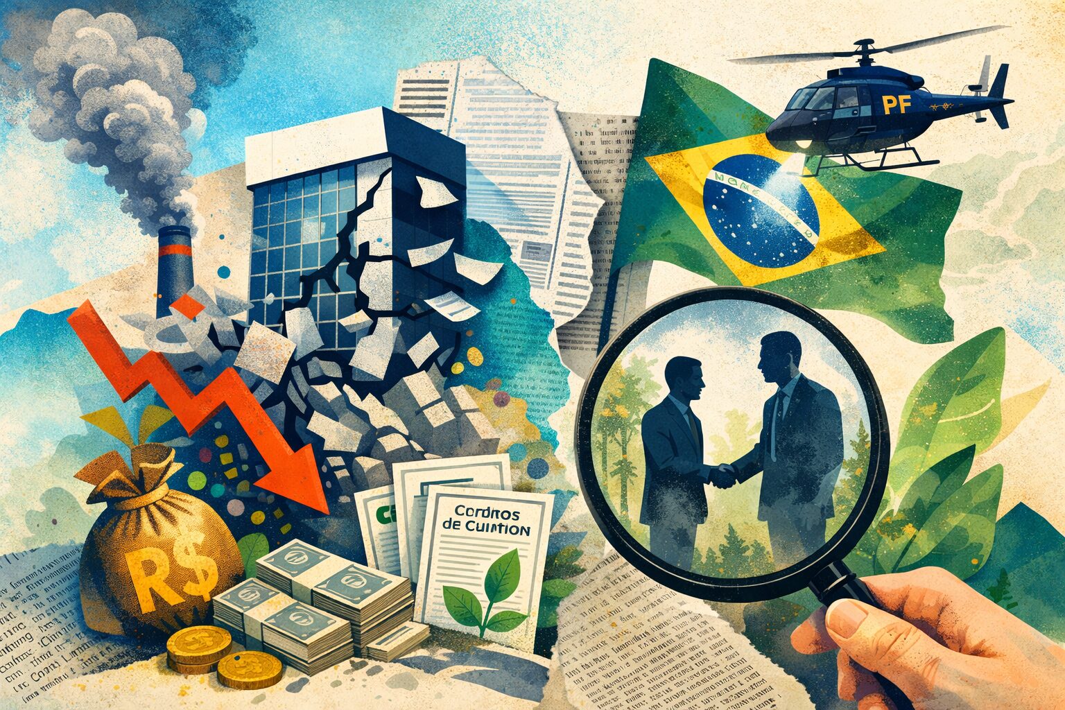 Caso Master gera crise no mercado de carbono, aposta de Lula