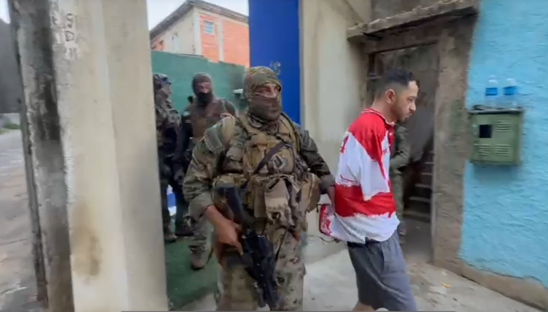 Em uma semana, líderes do Comando Vermelho são presos em cinco estados