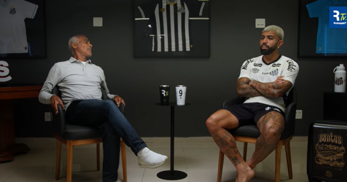 Gabigol revela meta de gols para 2026: "Quero chegar aos 100 pelo Santos"
