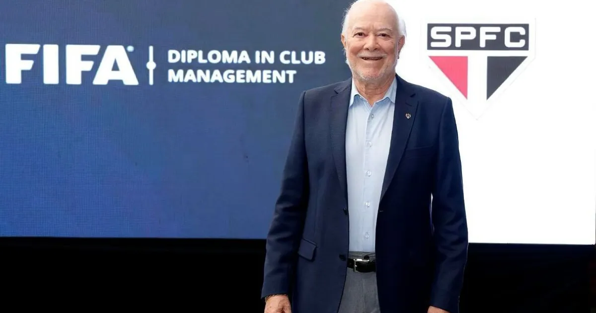 Harry Massis faz 1º pronunciamento como presidente interino do São Paulo