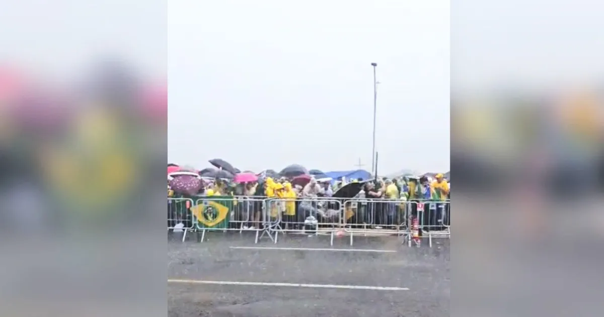 Hran dá alta para três últimos atingidos por raio em ato de Nikolas