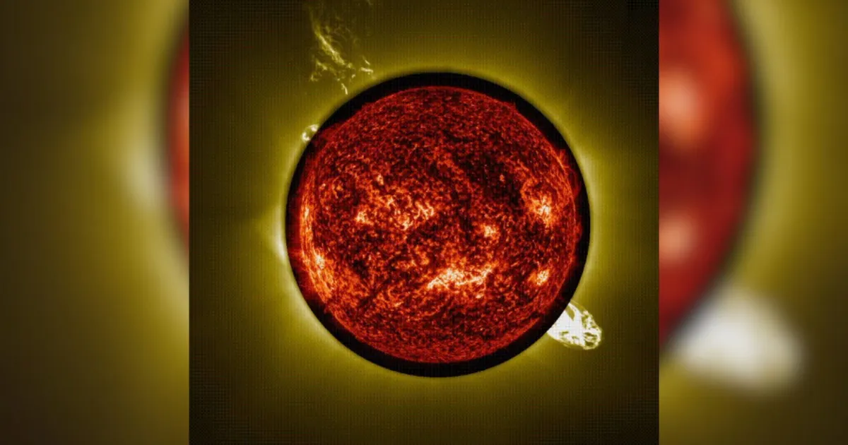 Impressionante sequência de erupções solares são captadas pela ESA; veja