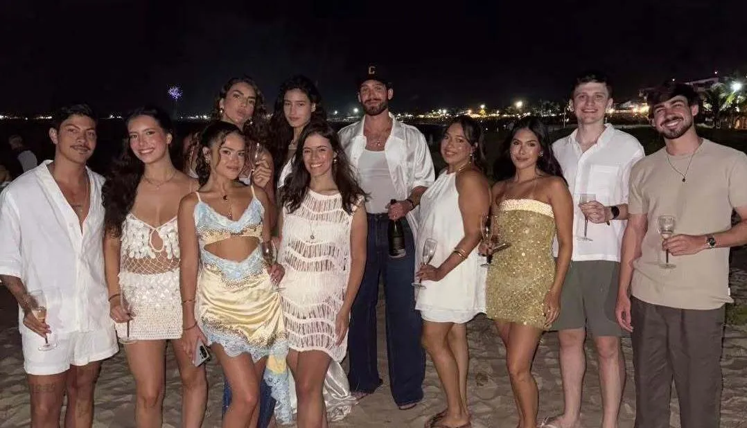 João Guilherme passa Ano Novo ao lado da affair Luiza Perote