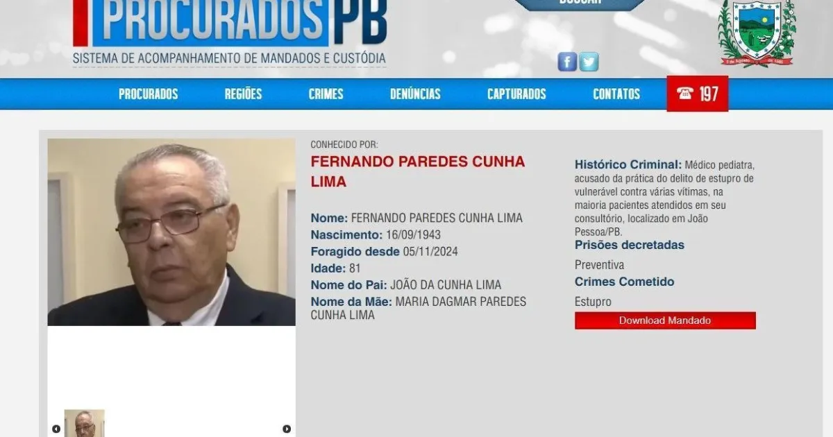 Justiça mantém prisão domiciliar a médico condenado por estupro de crianças