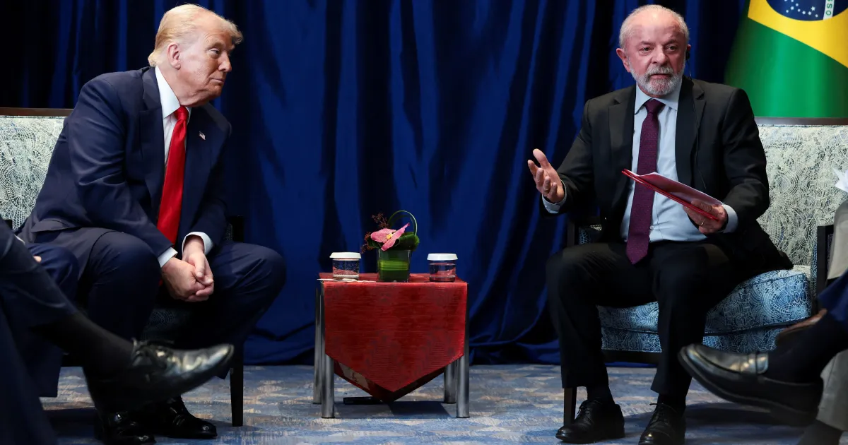 Lula pede a Trump participação palestina no Conselho da Paz