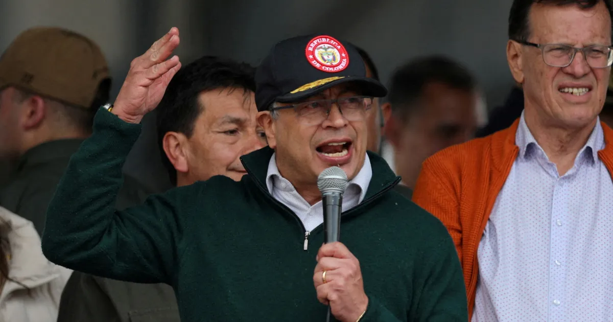 Petro pede que população da Colômbia "tome o poder" se ele sofrer violência