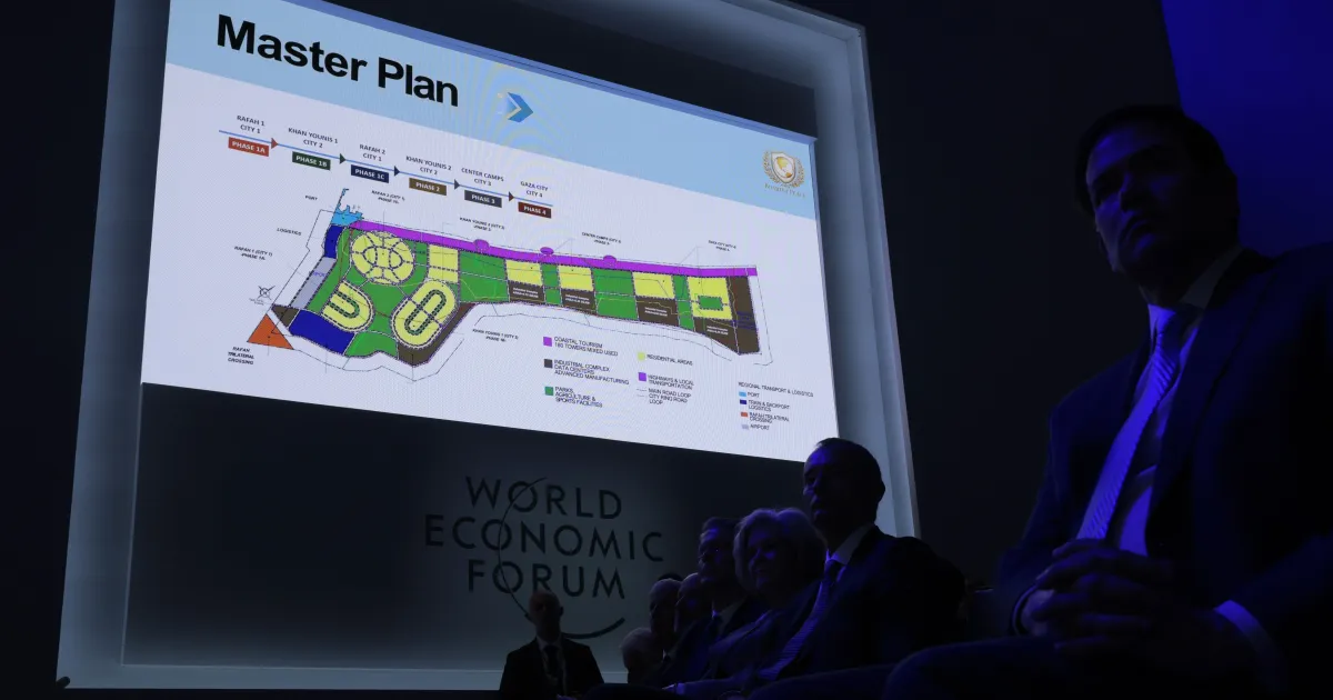 Plano dos EUA para reconstrução de Gaza inclui área para 180 arranha-céus
