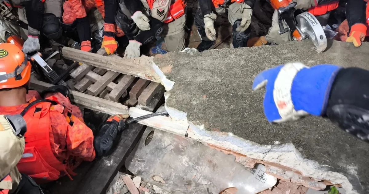 RJ: Desabamento deixa uma criança morta e dois feridos em Duque de Caxias