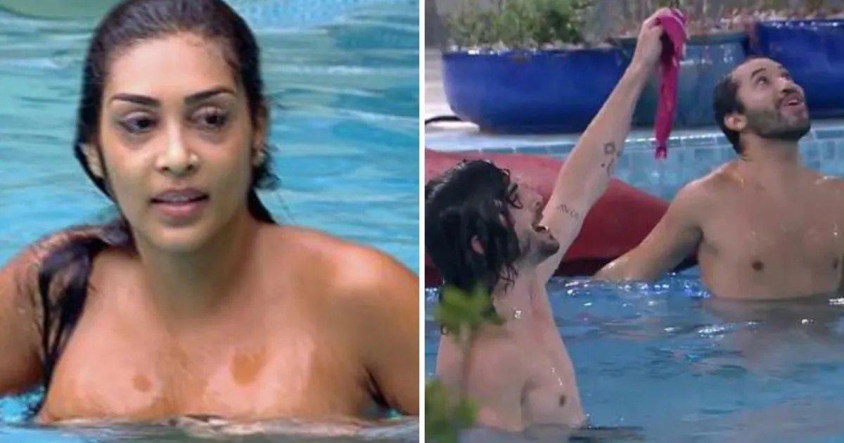Relembre participantes que já pularam seminus na piscina do BBB