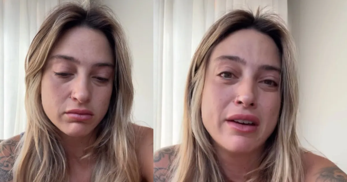 Tati Dias chora ao falar sobre fim de noivado com Lauana Prado: "Respeitem"