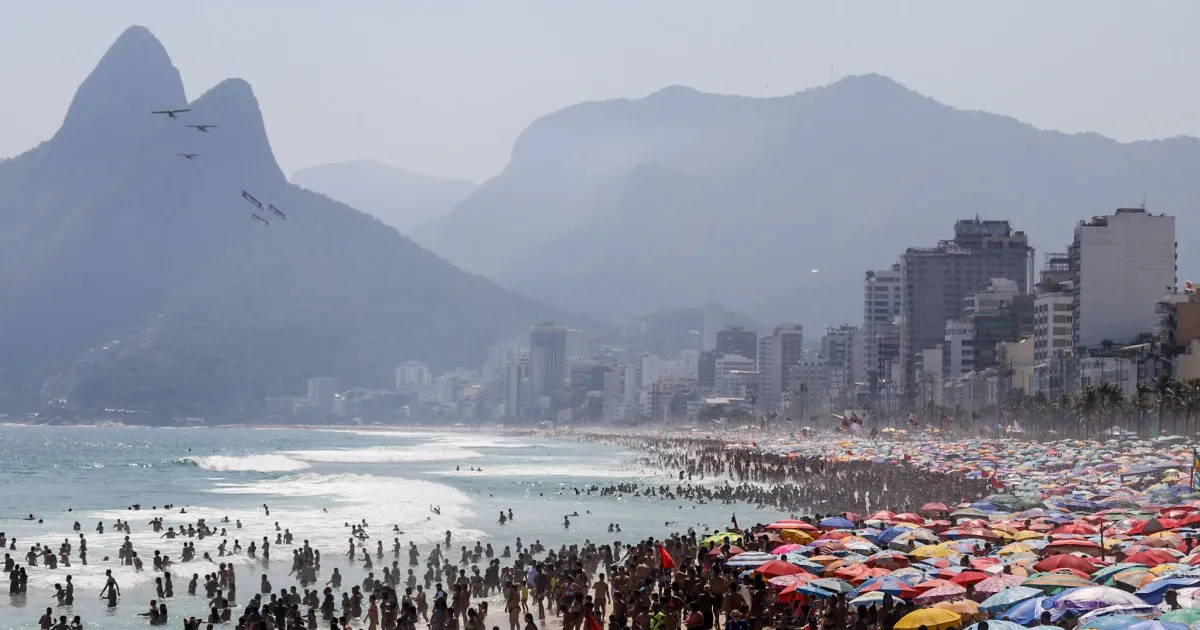 Temperaturas no Rio devem chegar a 40ºC neste domingo (11); veja
