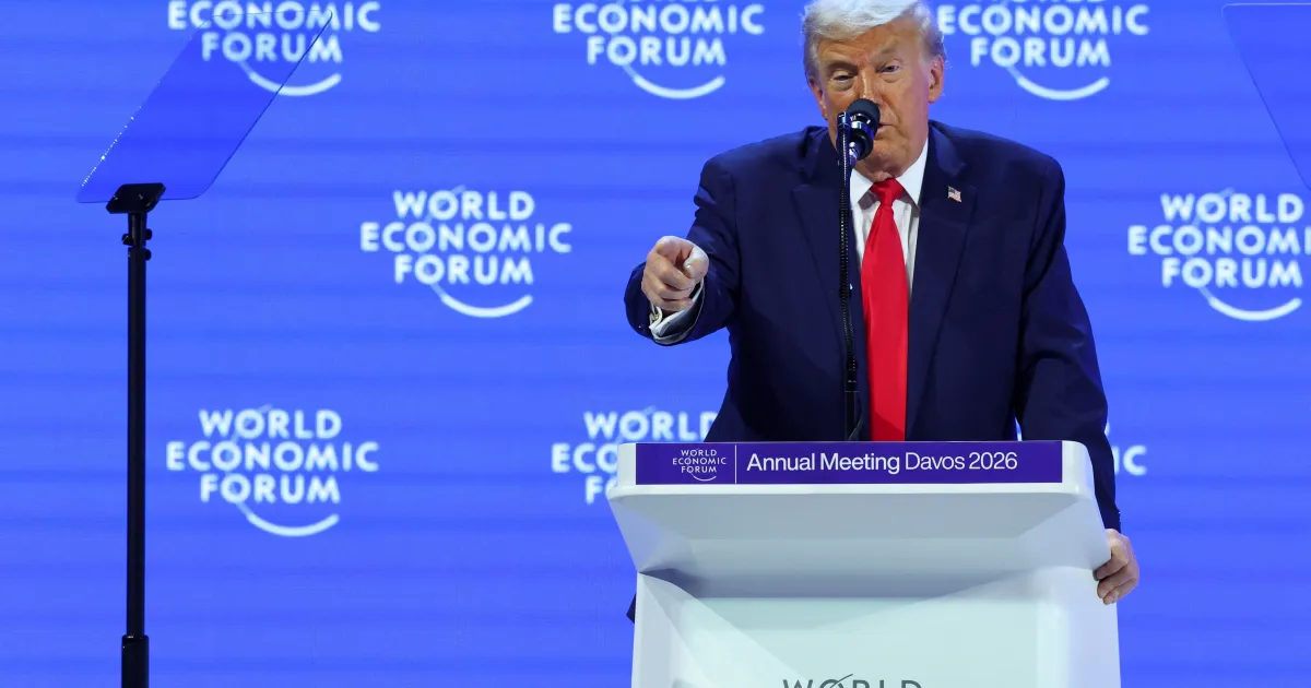 Veja os pontos principais do discurso de Trump no Fórum Econômico Mundial