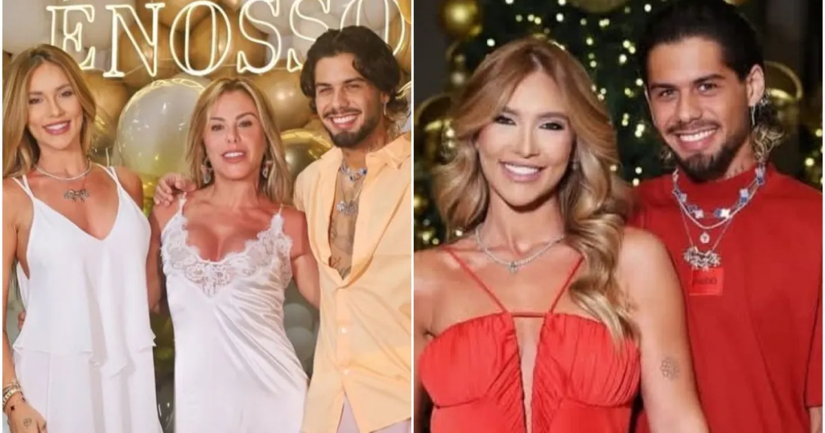 Zé Felipe repete roupas de Natal e Ano Novo de 2025 e vira meme na web